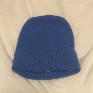 Everlane Blue Alpaca Wool Beanie
